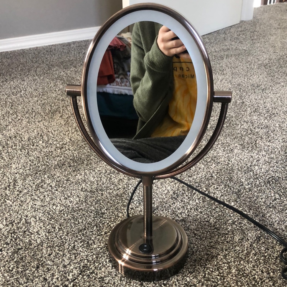 Conair Reflections Double Sided Lighted Vanity Mirror